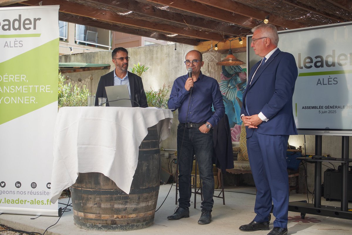LEADER ALÈS 🎤 I Ce jeudi 5 juin avait lieu l’Assemblée générale du club d’entreprises <a href="/LeaderAles/">Leader Alès</a> dont STR est membre et Gaël CAMBON administrateur.
#Alès #Gard #Occitanie