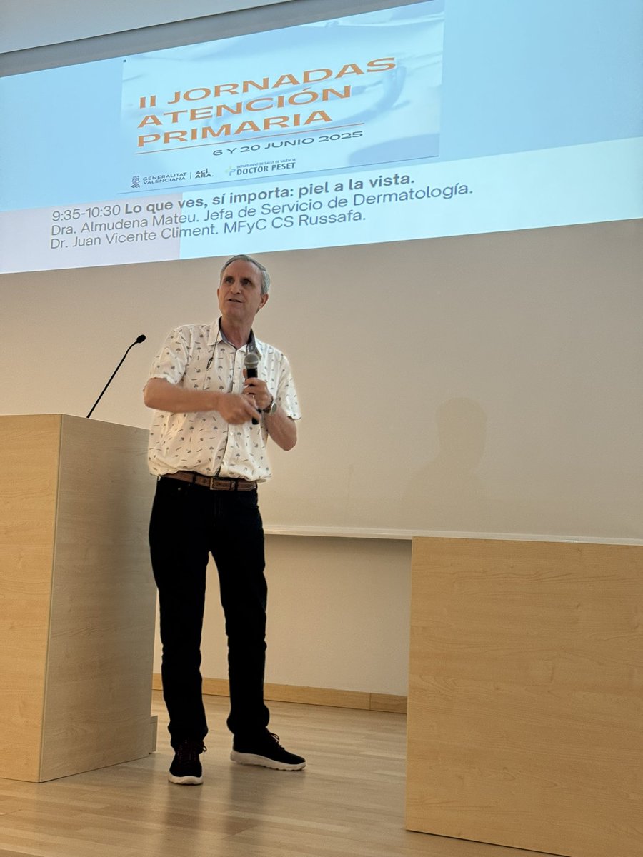 🏥<a href="/GVADrPeset/">DS Doctor Peset</a> ha acogido la II Jornada de Atención Primaria, un encuentro dirigido a personal médico y de Enfermería Familiar y Comunitaria pensado para actualizar algoritmos terapéuticos y protocolos de derivación, y compartir conocimientos y dudas entre Primaria y Hospitalaria.