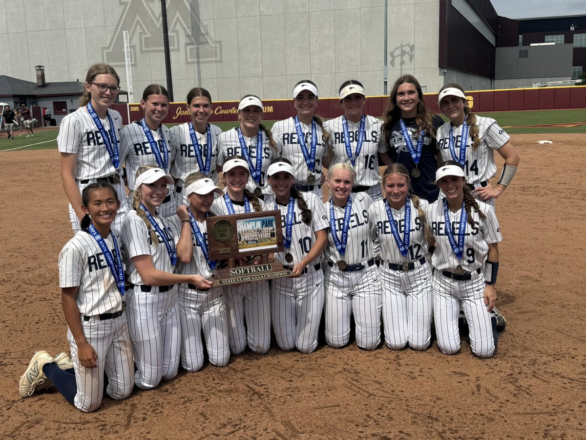 Meet Champlin Park, the Class AAAA Softball State Champion for 2025.