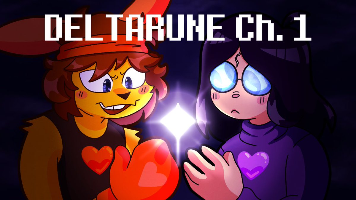 Madychi_Starr's tweet photo. ✨💜Deltarune Chapter 1 Livestream is Live!💜✨
#DELTARUNETODAY #Deltarune https://t.co/9FtqbrsG62