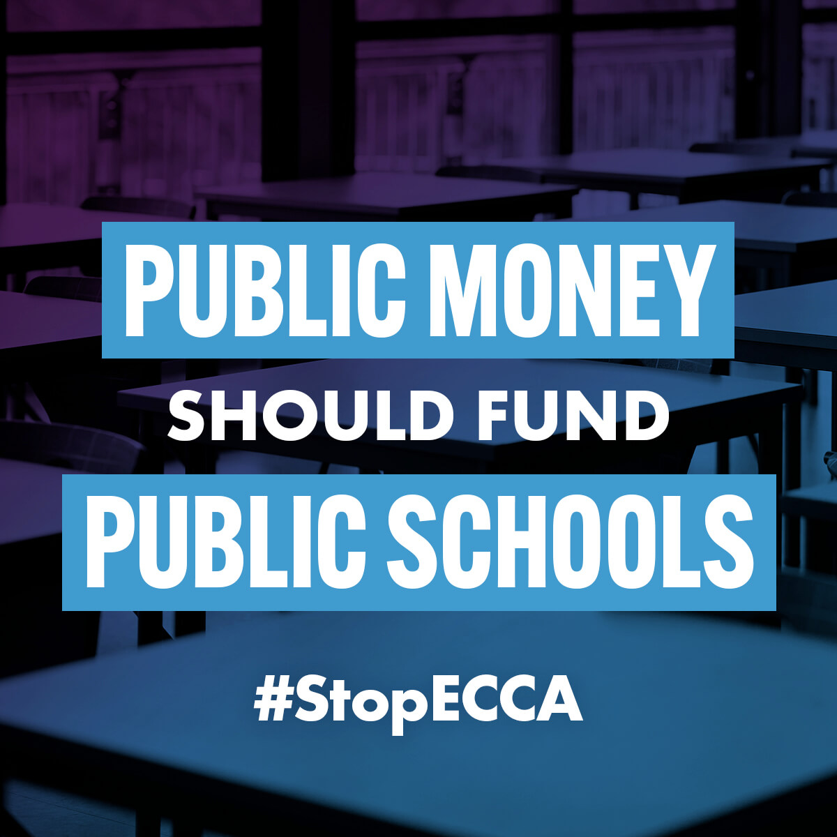 Public schools are the heart of our communities. They give every child — no matter their zip code — a chance to learn, grow, and succeed. Congress should invest in our schools, not slash funding or hand it to billionaires pushing voucher scams. novouchers.org