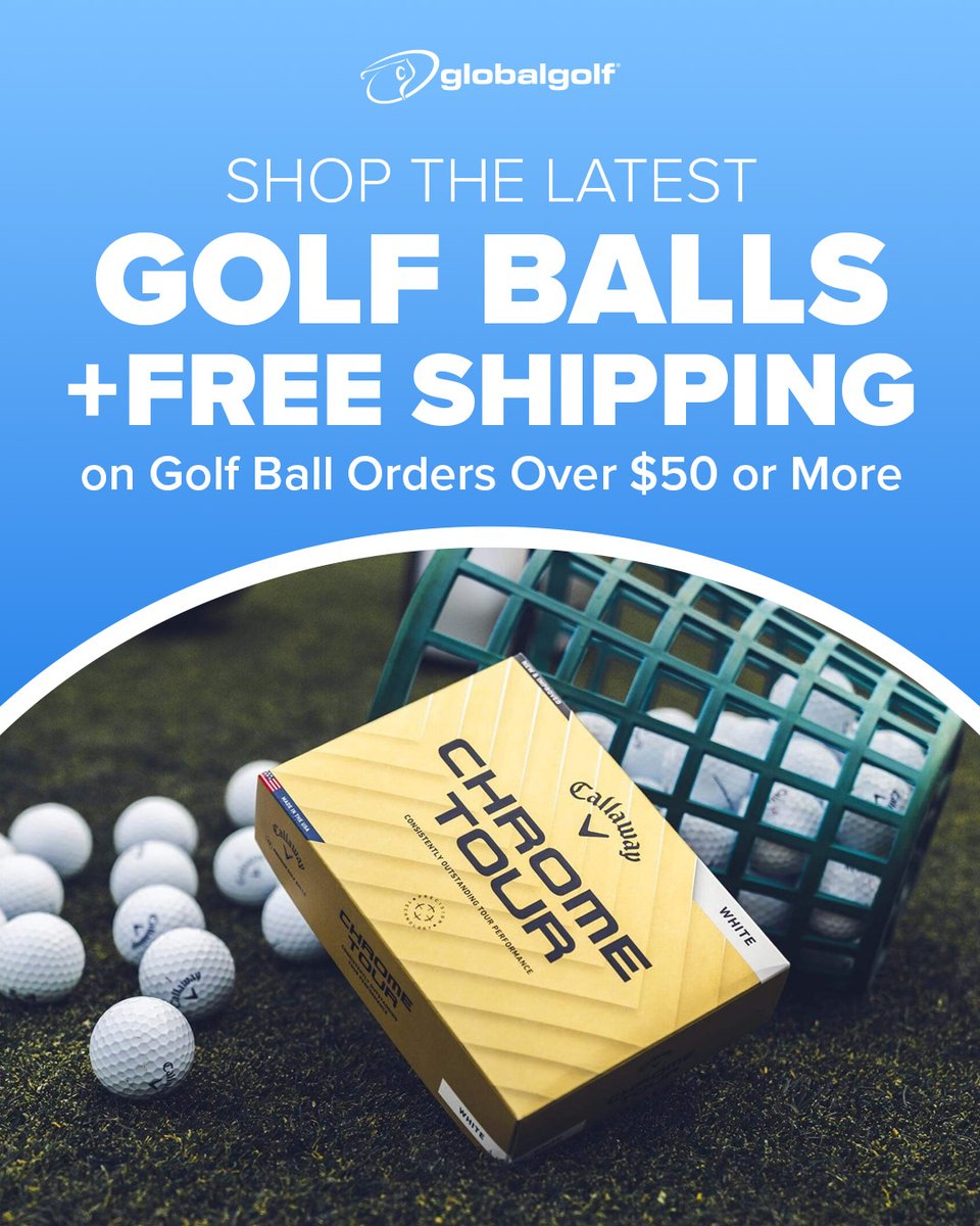 Give dad a gift he'll actually use with FREE Shipping on golf ball orders $50 and more! ⛳️

Shop Now ➡️ globalgolf.com/golf-balls/

#GlobalGolf #BestDealsInGolf #SpringSavings #FathersDay #GiftsforDad #BestGiftsinGolf #GolfBalls #GolfBall
