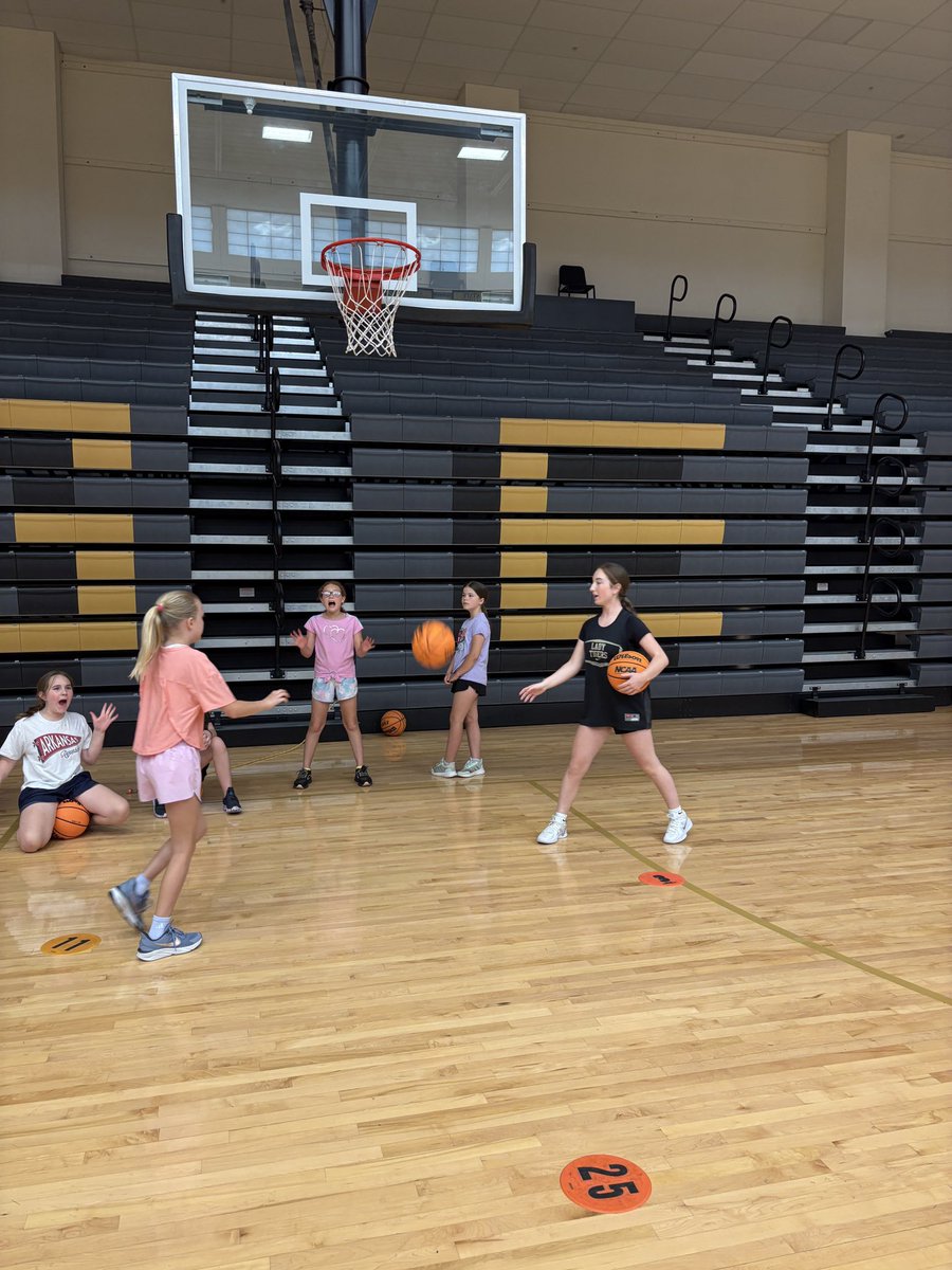 9th Tigers in action helping younger players at BHS position camp <a href="/BvilleGirlsBB/">Bentonville Girls BB</a> <a href="/FJHS_GBB/">Fulbright Timberwolves GBB</a> <a href="/wjhs_gbb/">WJHS GBB</a>