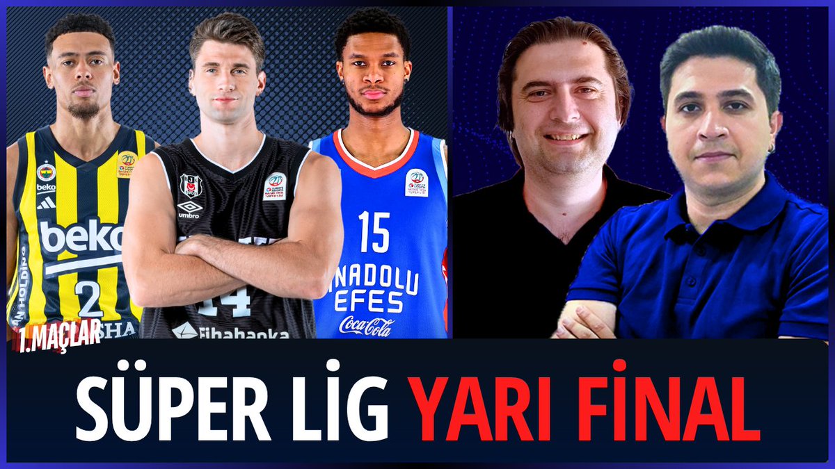 Stop Press Medya (@stoppressmedya) on Twitter photo 📢 Pick&Roll
⏰ 22:30
🆚 Beşiktaş Fibabanka - Anadolu Efes
🆚 Fenerbahçe Beko - Bahçeşehir Koleji
🔥 Transfer Gündemi
❔ Soru&Cevap
🏀 Yarı Final 1. Maçlar
🏆 Basketbol Süper Lig
🎙️<a href="/umutakincioglu/">Umut Akıncıoğlu</a> & <a href="/OzgurPoint/">Özgür YÜKSEL</a>
İzlemek için 👇🏻
youtube.com/live/dlaQkaCPC… 📢 Pick&Roll
⏰ 22:30
🆚 Beşiktaş Fibabanka - Anadolu Efes
🆚 Fenerbahçe Beko - Bahçeşehir Koleji
🔥 Transfer Gündemi
❔ Soru&Cevap
🏀 Yarı Final 1. Maçlar
🏆 Basketbol Süper Lig
🎙️<a href="/umutakincioglu/">Umut Akıncıoğlu</a> & <a href="/OzgurPoint/">Özgür YÜKSEL</a>
İzlemek için 👇🏻
youtube.com/live/dlaQkaCPC…