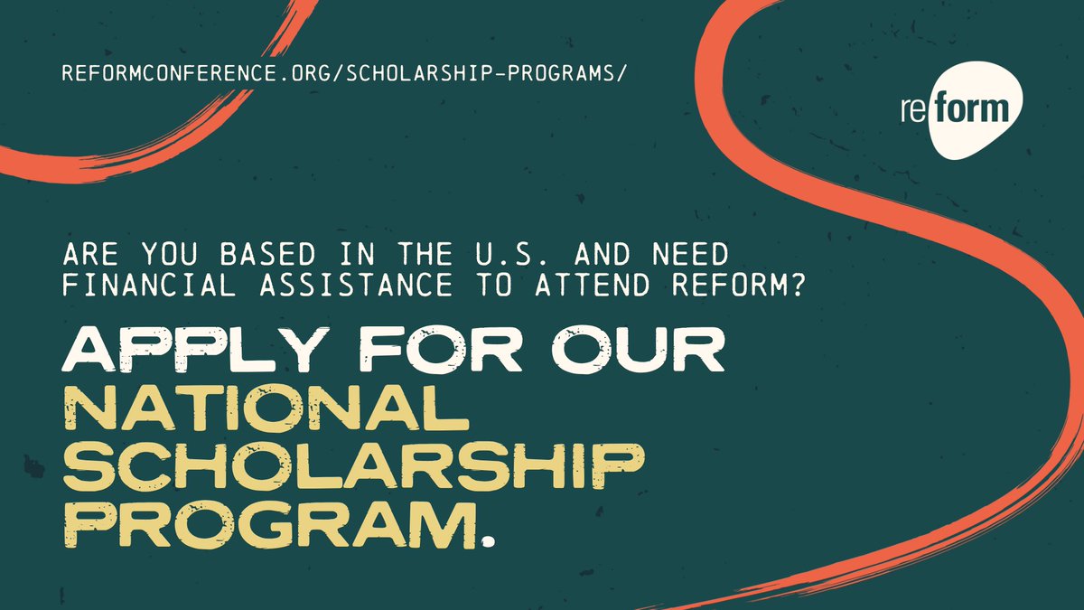Reform Conference (@reformconf) on Twitter photo Are you based in the U.S.? Do you need financial assistance to attend #Reform25? Now through June 30th, apply to our national scholarship program! This program supports the attendance of people directly impacted by the drug war. Apply now: reformconference.org/scholarship-pr… Are you based in the U.S.? Do you need financial assistance to attend #Reform25? Now through June 30th, apply to our national scholarship program! This program supports the attendance of people directly impacted by the drug war. Apply now: reformconference.org/scholarship-pr…