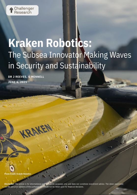 ChallgrRes's tweet image. Kraken Robotics $PNG.V, is a Canadian marine technology leader revolutionising subsea intelligence through cutting-edge imaging sensor, endurance solutions, and underwater robotics systems.

challengerresearchgroup.com/product-page/k…

#DefenceTech #OceanTech #NATO
