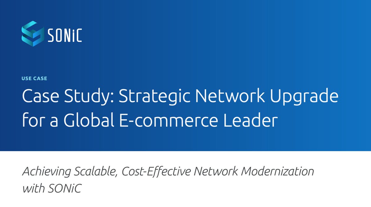 SONiC_Fund's tweet image. A major global e-commerce company modernized its network with open source SONiCβachieving 30% lower TCO, multi-vendor flexibility, and 400GbE performance.
π Read the full case study: hubs.la/Q03r4W_s0
π More user stories: hubs.la/Q03r4-H10
#SONiC #OpenNetworking
