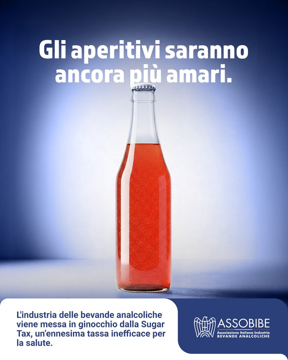 La Sugar Tax è una tassa che colpisce le bevande analcoliche, con e senza zucchero. Perché questa nuova tassa è inefficace per la salute e dannosa? Scoprilo qui ➡️ assobibe.it/abolizione-sug…