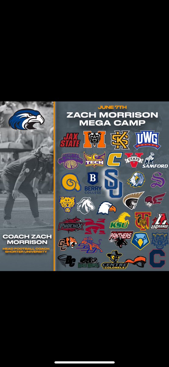 Hudson skalko (@bokey_hudson) on Twitter photo Looking forward to attending Shorter University Mega Camp this Saturday June 7th <a href="/coachmorrison58/">Zach Morrison</a> <a href="/m_peppin70/">Coach Pep</a> <a href="/CoachHoun/">Karl Calhoun Jr.</a> <a href="/CoachGator1/">Coach Gator</a> <a href="/GreatCeaser27/">Christopher Mayer</a> Looking forward to attending Shorter University Mega Camp this Saturday June 7th <a href="/coachmorrison58/">Zach Morrison</a> <a href="/m_peppin70/">Coach Pep</a> <a href="/CoachHoun/">Karl Calhoun Jr.</a> <a href="/CoachGator1/">Coach Gator</a> <a href="/GreatCeaser27/">Christopher Mayer</a>