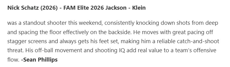 Nick_Schatz10's tweet image. Appreciate the shoutout! @MSeanPhillips @TexasHoopsGASO