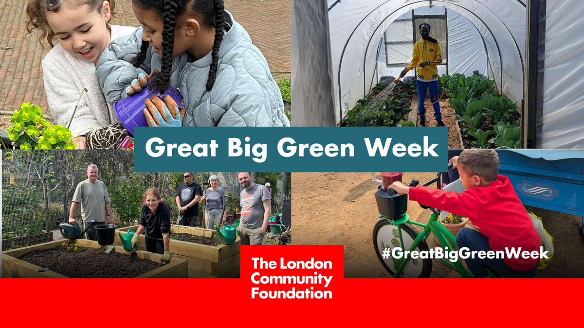 It's #GreatBigGreenWeek (7-15 June), celebrating community action to tackle climate change and protect nature. London is packed with community-based projects like this so watch out for environmental groups, green projects &amp; climate initiatives getting showcased during the week...
