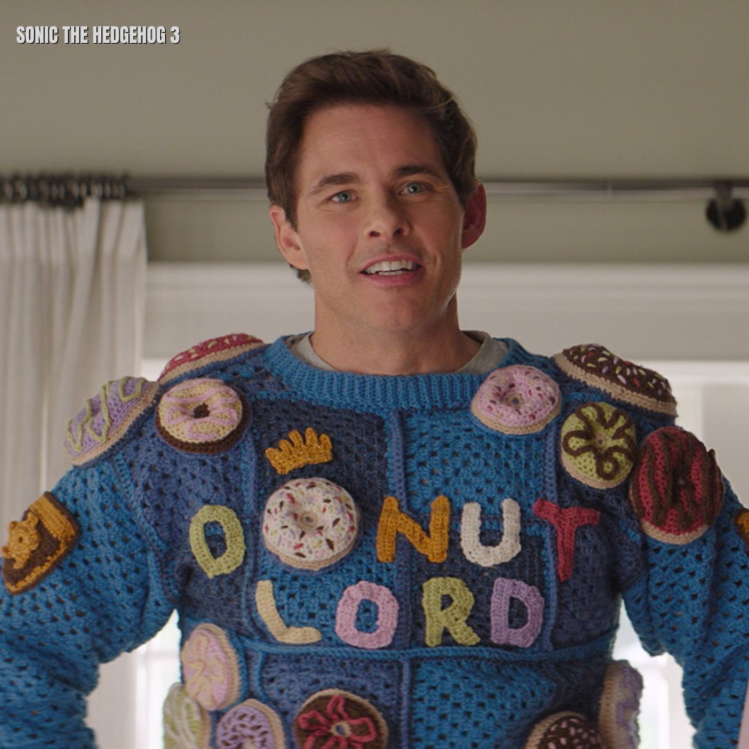 SonicMovie's tweet image. Today is his day. Happy #DonutDay, Donut Lord 🍩🫡