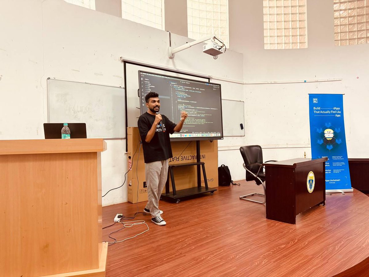 ActualOne 👾 (@actualonexyz) on Twitter photo KRNL DeKoded Bangalore KOOKED HARD🚨
150+ devs. Packed house. Full alpha mode
Delhi , Mumbai and Pune delivered but BLR???
BLR was just UNBELIVABLE🥶
<a href="/Muskanjain0401/">Muskan Jain</a> kicked off the day with KRNL intro and the raw energy was evident. We loved the BLR crowd 💙
Key insights from KRNL DeKoded Bangalore KOOKED HARD🚨
150+ devs. Packed house. Full alpha mode
Delhi , Mumbai and Pune delivered but BLR???
BLR was just UNBELIVABLE🥶
<a href="/Muskanjain0401/">Muskan Jain</a> kicked off the day with KRNL intro and the raw energy was evident. We loved the BLR crowd 💙
Key insights from