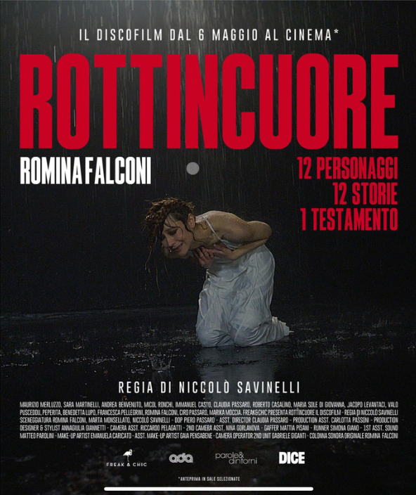 Romina Falconi presenta “Rottincuore - disco film": un viaggio intenso tra teatro, musica e poesia
<a href="/ilmessaggeroit/">Il Messaggero</a> 
#RominaFalconi 
#Rottincuore 
#Discofilm
<a href="/RealRominaF/">Romina Falconi</a> 
<a href="/freak3chic/">Freak & Chic</a> 
ilmessaggero.it/spettacoli/tea…