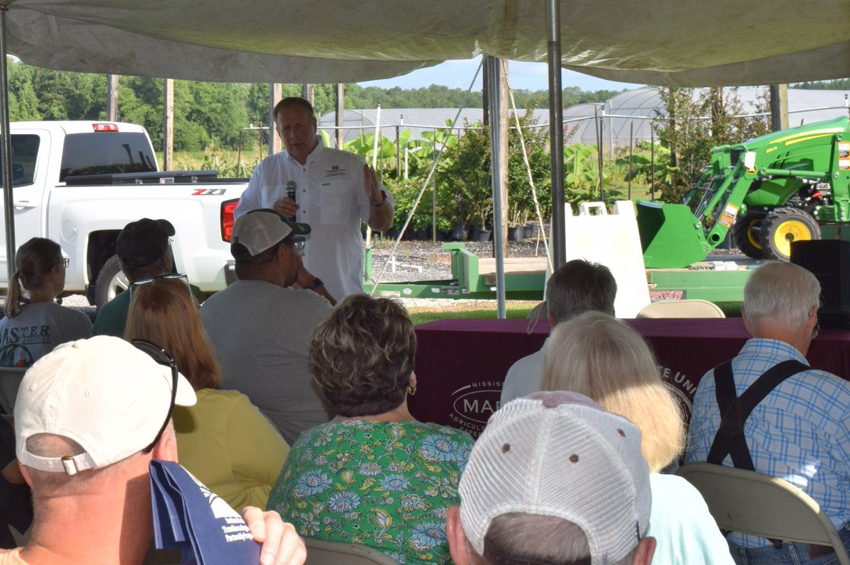 MSU_AG's tweet image. It was a great day to learn about vegetables and flowers at the #MAFES Beaumont Horticultural Unit Field Day.