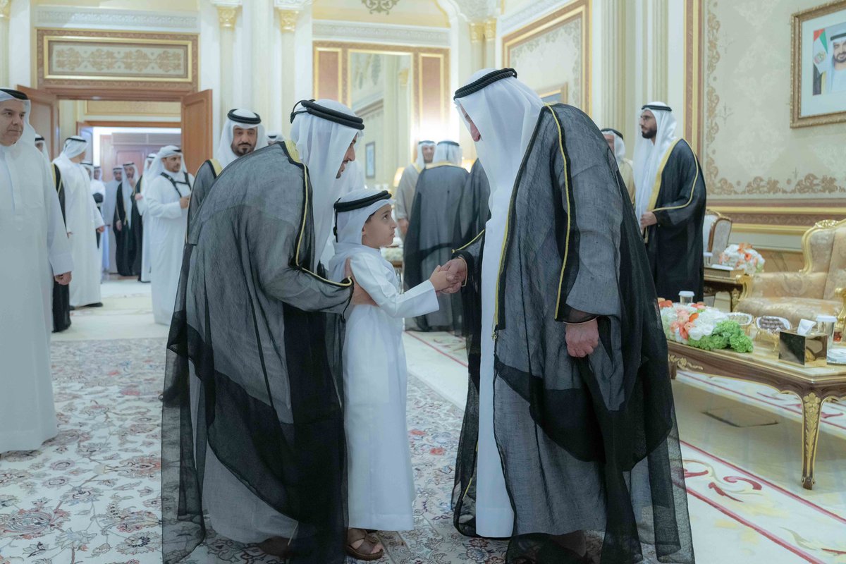 استقبال المهنئين بعيد الأضحى المبارك
Receiving Eid Al Adha well-wisher