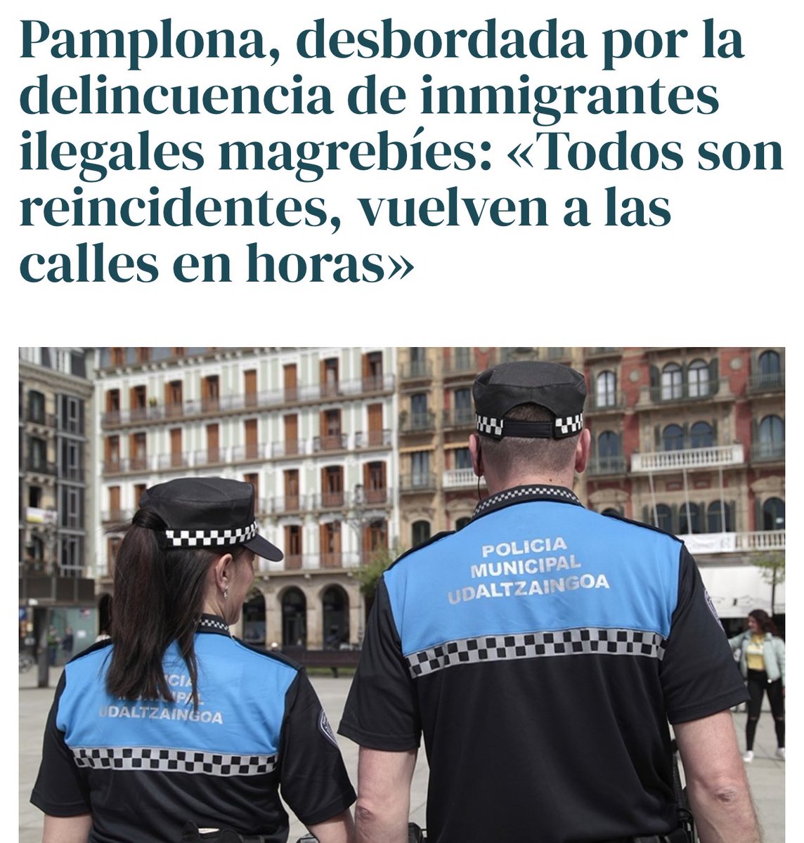 Hay que devolverlos a Marruecos en cajas de pino estampadas con jamones.