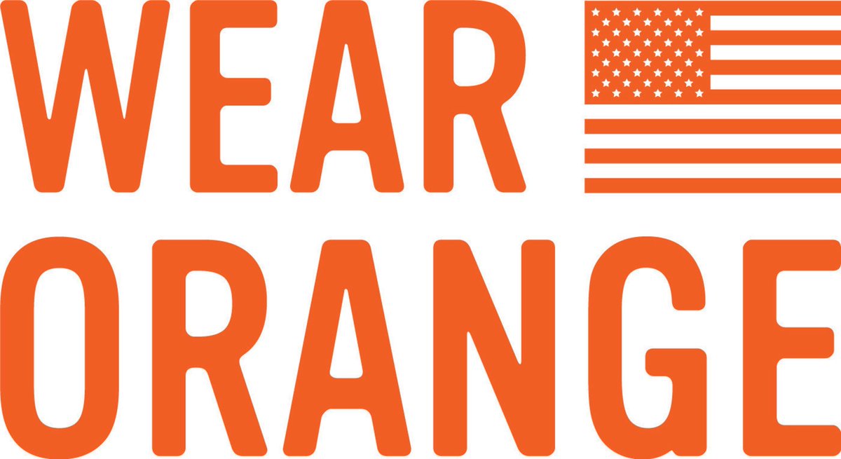 It's National Gun Violence Awareness Day. Every day in the United States, 125 people are shot and killed, and hundreds more are wounded or traumatized. 

#WearOrange today and this weekend to show support for survivors of gun violence!