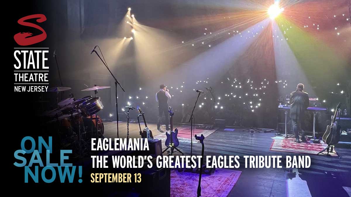 State Theatre (@statetheatrenj) on Twitter photo ON SALE NOW: Eaglemania on September 13! If you like The Eagles you simply must experience the world’s greatest Eagles Tribute, <a href="/EagleMania_Band/">EagleMania</a> bit.ly/4kReTBM ON SALE NOW: Eaglemania on September 13! If you like The Eagles you simply must experience the world’s greatest Eagles Tribute, <a href="/EagleMania_Band/">EagleMania</a> bit.ly/4kReTBM