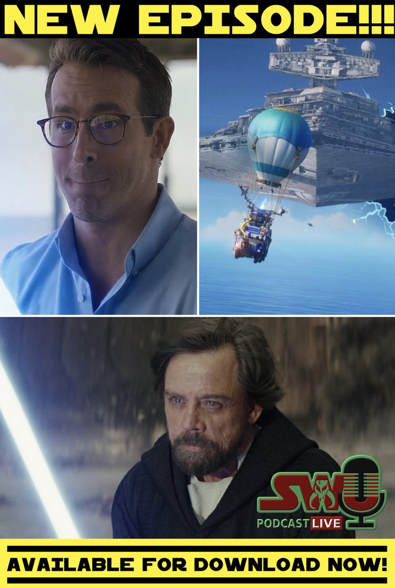 The Star Wars Underworld Network (@theswu) on Twitter photo NEW #TheSWU Podcast! 🤬
👉 Jeff White Returns!
👉 Is #MarkHamill Done With #LukeSkywalker?
👉 Will Dave Filoni & Carrie Beck Succeed Kathleen Kennedy At #Lucasfilm?
👉 Is An R-rated #StarWars Movie From <a href="/VancityReynolds/">Ryan Reynolds</a> A Good Idea?
WATCH / LISTEN: buff.ly/szVXyaV NEW #TheSWU Podcast! 🤬
👉 Jeff White Returns!
👉 Is #MarkHamill Done With #LukeSkywalker?
👉 Will Dave Filoni & Carrie Beck Succeed Kathleen Kennedy At #Lucasfilm?
👉 Is An R-rated #StarWars Movie From <a href="/VancityReynolds/">Ryan Reynolds</a> A Good Idea?
WATCH / LISTEN: buff.ly/szVXyaV
