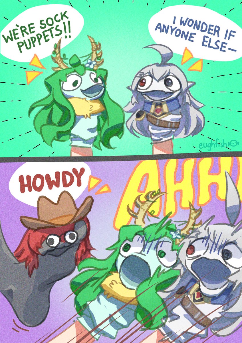 One of these things are not like the others
#Harukart #GEEGArt #zentreart #VshojoArt