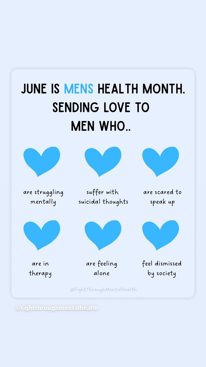 Men Health Month 🫶🏾 #June