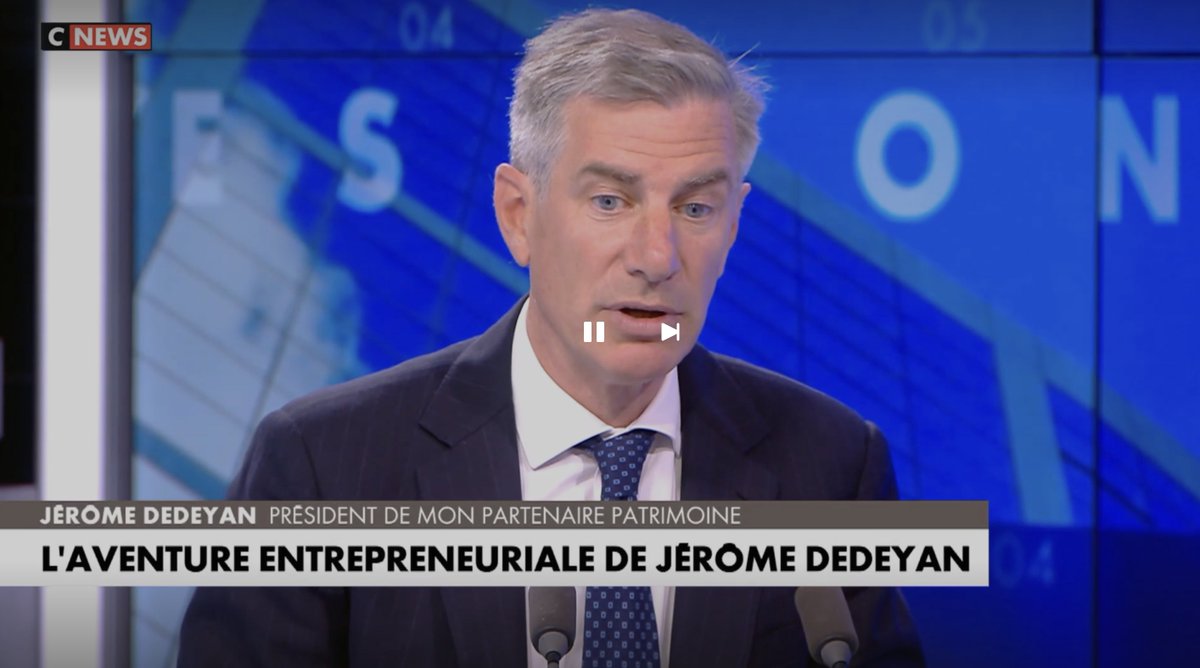 MonPartenairePatrimoine (@mpartenairep) on Twitter photo Découvrez l'aventure entrepreneuriale de <a href="/JEROMEDEDEYAN/">JEROME DEDEYAN</a>
Son parcours, ses entreprises, sa vision... Notre président se confie au micro de Sophie de Menthon dans <a href="/PatronsEQ/">Patrons en questions</a>👇
cnews.fr/les-replays/pa… Découvrez l'aventure entrepreneuriale de <a href="/JEROMEDEDEYAN/">JEROME DEDEYAN</a>
Son parcours, ses entreprises, sa vision... Notre président se confie au micro de Sophie de Menthon dans <a href="/PatronsEQ/">Patrons en questions</a>👇
cnews.fr/les-replays/pa…