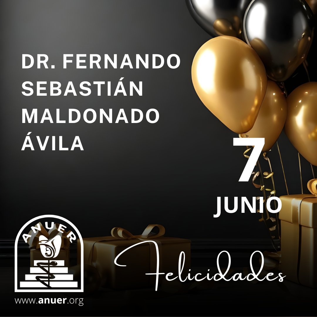 #ANUER les desea un feliz día 🎂

CUIDA tu salud
con médicos certificados
en UROLOGÍA

👉anuer.org

#Anuer2026 #UrologosEgresadoslaRaza #UrologíaMexicana #CMUN