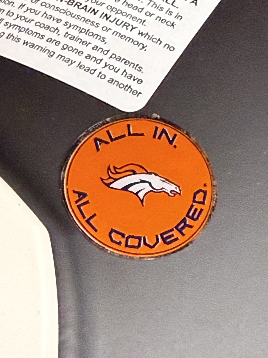 Derek Samples (@godereksamples) on Twitter photo Shout out to the <a href="/Broncos/">Denver Broncos</a> and <a href="/RiddellSports/">Riddell Sports</a> for protecting my head with a free custom fit Axiom! #MyRiddell #QB1 Shout out to the <a href="/Broncos/">Denver Broncos</a> and <a href="/RiddellSports/">Riddell Sports</a> for protecting my head with a free custom fit Axiom! #MyRiddell #QB1