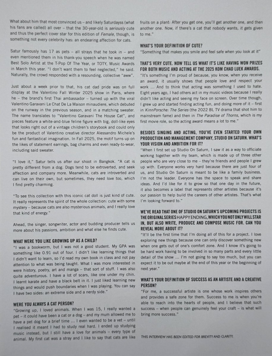 pretty jeff for female magazine 🩷 (1/3)

#JeffSatur