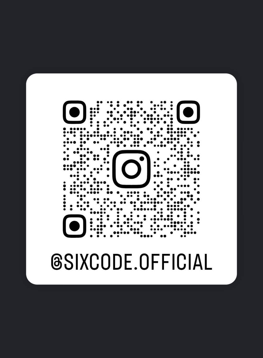 COMING SOON📣 #6CODE instagram.com/sixcode.offici…