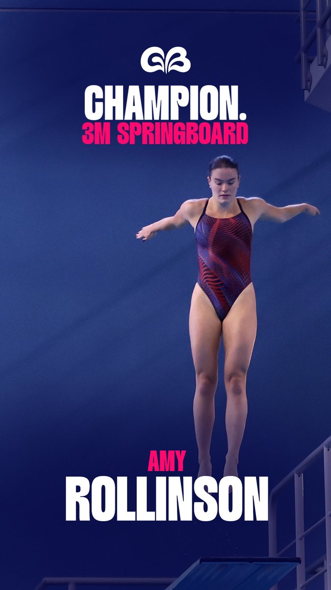 A maiden individual British title for Amy Rollinson 🇬🇧👑

📋 Full results: bit.ly/DiveRecorderLi…
🎥 Live stream: youtube.com/@Aquatics_GB/s…