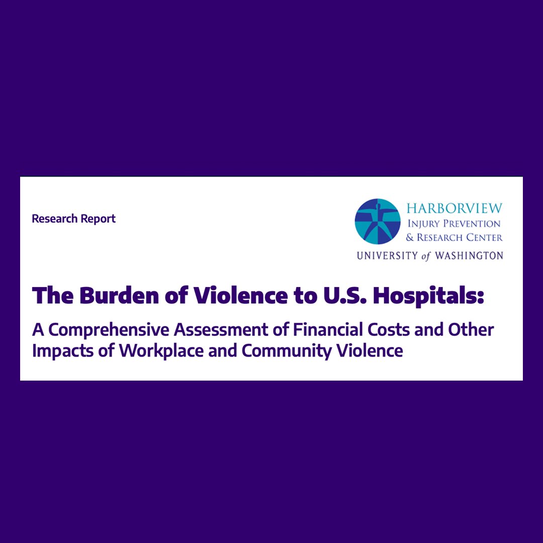 Adventist HealthCare (@adventisthc) on Twitter photo That $18.27B cost estimate is according to a March 2025 Research Report: The Burden of Violence to U.S. Hospitals released by <a href="/HIPRC/">Harborview Injury Prevention & Research Center</a>, <a href="/UWMedicine/">UW Medicine</a> (with support from <a href="/ahahospitals/">American Hospital Association</a>).
📰
aha.org/system/files/m…
This estimate includes pre- and post-event cost components. Let’s That $18.27B cost estimate is according to a March 2025 Research Report: The Burden of Violence to U.S. Hospitals released by <a href="/HIPRC/">Harborview Injury Prevention & Research Center</a>, <a href="/UWMedicine/">UW Medicine</a> (with support from <a href="/ahahospitals/">American Hospital Association</a>).
📰
aha.org/system/files/m…
This estimate includes pre- and post-event cost components. Let’s