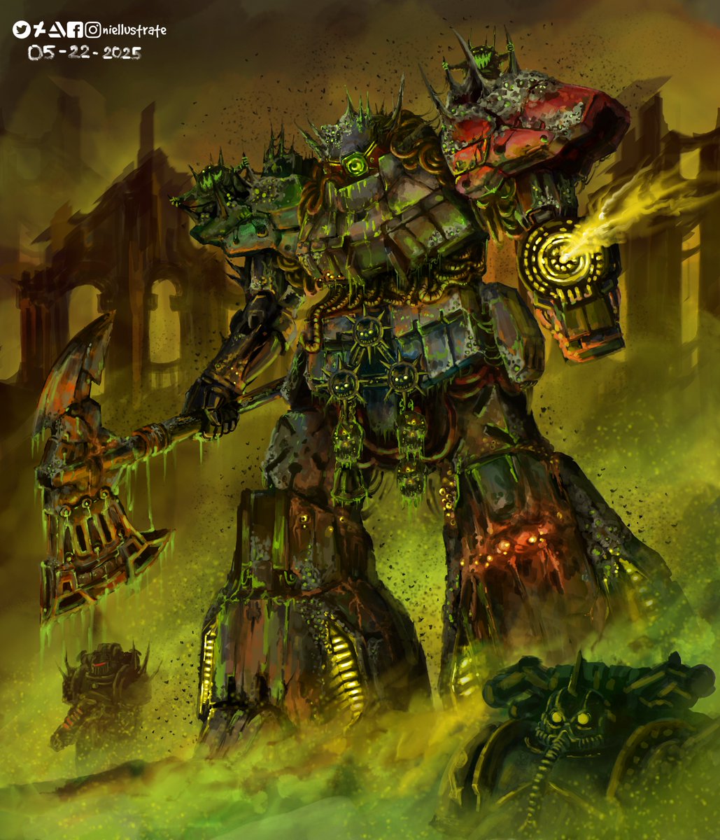 niellustrate (Commission Open) (@niellustrate) on Twitter photo "Behemoths of Nurgle"
Commission piece for <a href="/JraY_HenrI/">Jray Henri</a>. A gundam/Warhammer crossover. Sorry late upload.
Commission is always OPEN.
#WarhammerCommunity #ChaosSpacemarine #warhammer40k #40K #warhammer30k #30k #commissionart #Astartes #homebrew #nurgle "Behemoths of Nurgle"
Commission piece for <a href="/JraY_HenrI/">Jray Henri</a>. A gundam/Warhammer crossover. Sorry late upload.
Commission is always OPEN.
#WarhammerCommunity #ChaosSpacemarine #warhammer40k #40K #warhammer30k #30k #commissionart #Astartes #homebrew #nurgle