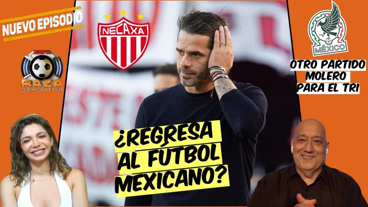 Raza Deportiva (@razaespn) on Twitter photo #VIDEOCAST🎙️📺🎧
🧨 Caos: Larcamón y Almada en el limbo
🧨 Más desvergüenza: ¿Necaxa o Gago⁉️
🧨 Liga Expansión: eutanasia o exterminio
🧨 <a href="/MLSNEXTPRO/">MLS NEXT Pro</a> la gran amenaza
🧨 Suiza y Turquía, coleros no moleros youtu.be/l5j33mqHfNk #VIDEOCAST🎙️📺🎧
🧨 Caos: Larcamón y Almada en el limbo
🧨 Más desvergüenza: ¿Necaxa o Gago⁉️
🧨 Liga Expansión: eutanasia o exterminio
🧨 <a href="/MLSNEXTPRO/">MLS NEXT Pro</a> la gran amenaza
🧨 Suiza y Turquía, coleros no moleros youtu.be/l5j33mqHfNk