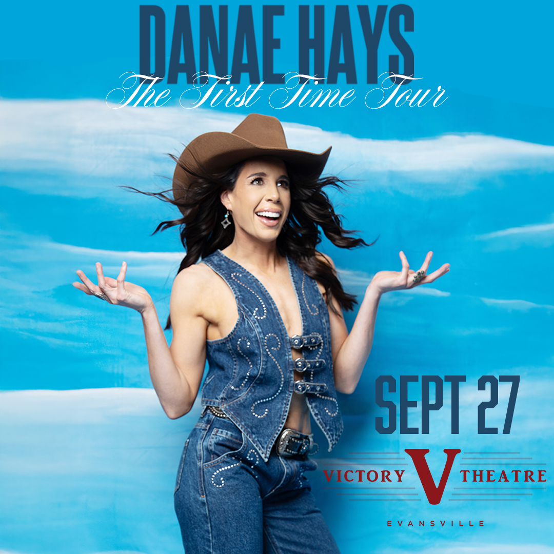 Danae Hays: The First Time Tour is taking over Victory Theatre on 9/27—Tickets are ON SALE NOW! Don’t miss your chance to see her live—grab your 🎟️ tickets now at the Ford Center Ticket Office &amp; bit.ly/DanaeHayes_Vic…!
