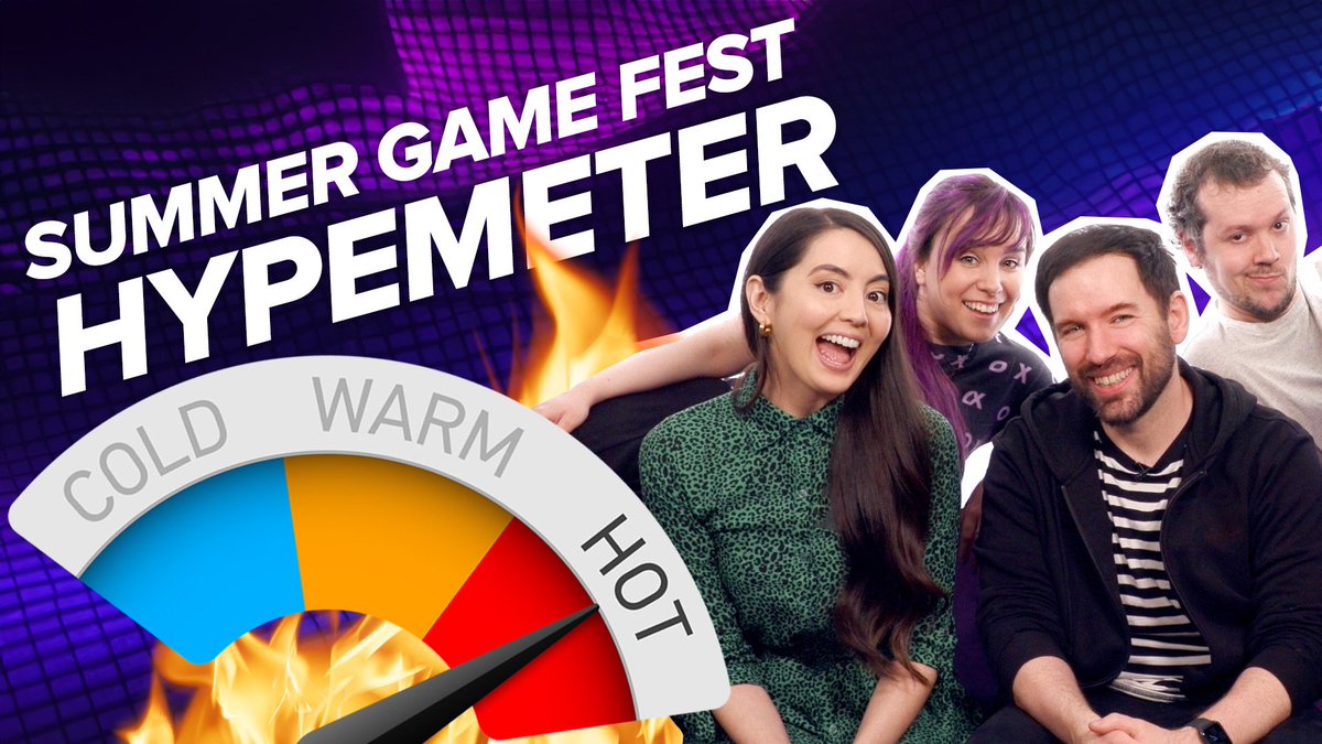 streaming today! we track the heat Summer Game Fest is bringing in 2025 with patented Hypemeter™ reaction technology

🔥 stream starts Friday 6 June 9:45PM UK time | 1:45PM Pacific | 4:45PM Eastern
🔔 set a reminder
🔗 link in stories
