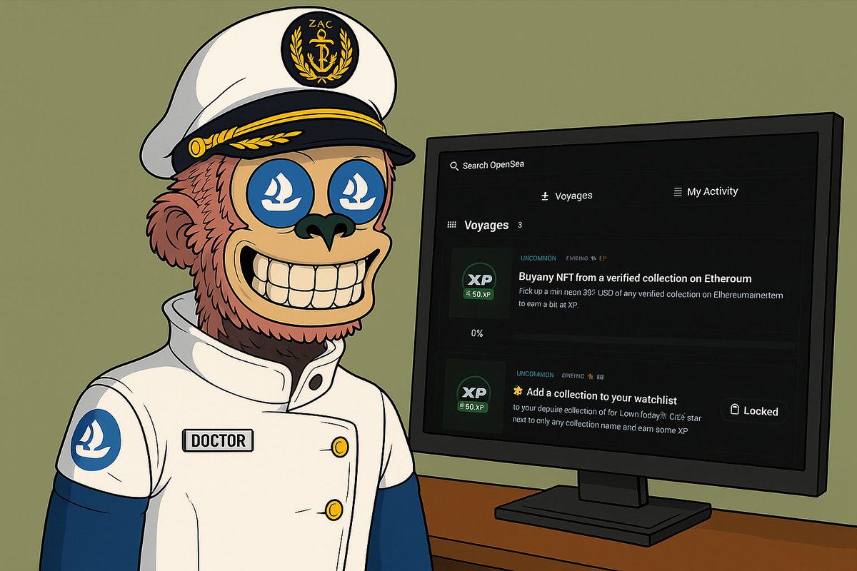 If anyone is wondering what to buy for a quest on OpenSea Voyage - <a href="/z00tzAnchorClub/">z👀tz Anchor Club ⚓️</a> 
8k quality, verified collection, highly detailed, and has a democratic price which perfect for task ⚓️⚓️⚓️

opensea.io/collection/z00…