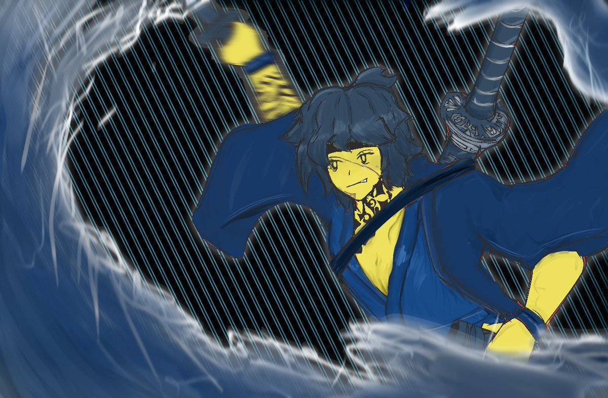 Kurokumo Stagger 
" If it gets in my way... not even the shadows are safe from my blade. "

#thebattlebricks