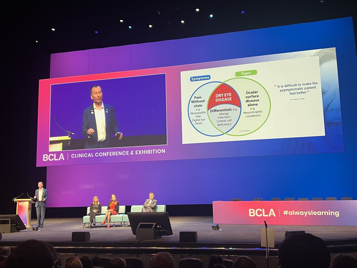 Taking in #education and #research at the ⁦<a href="/_BCLA/">ʙᴄʟᴀ</a>⁩ meeting in Birmingham, UK. Happy to see friends and meet new colleagues! #dryeye #contactlens