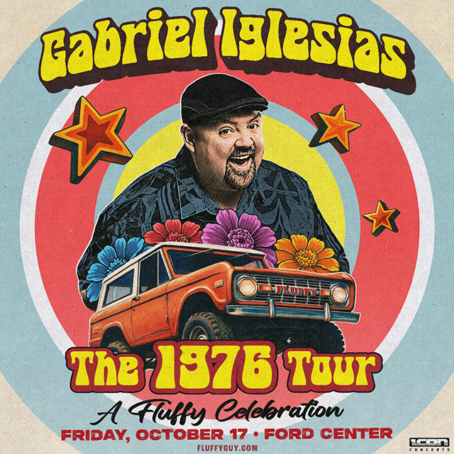 ON SALE NOW  Gabriel Iglesias: The 1976 Tour at Ford Center on October 17th! Come see one of the world’s funniest comedians — hurry and grab your tickets 🎟️ now before they’re gone! Tickets available at the Ford Center Ticket Office &amp; bit.ly/GabFluffyTicke…