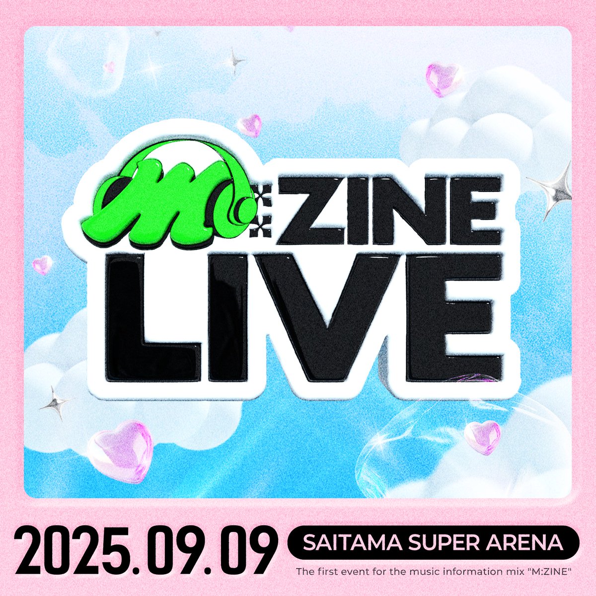 🔔 M:ZINEからのお知らせ🔔 ／ 初の番組イベント 『M:ZINE LIVE』開催