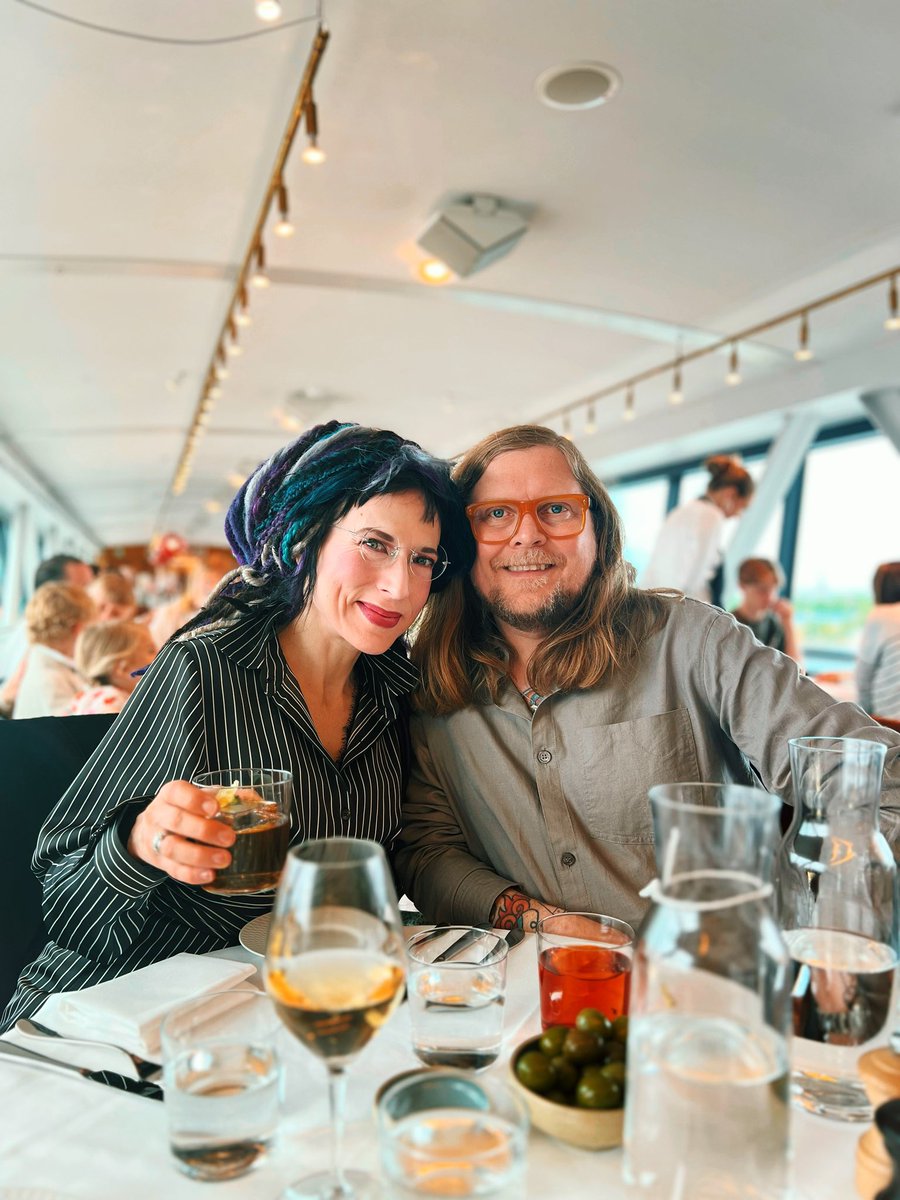 Happy National Day, #Sweden! Glad Nationaldag! Celebrating the occasion first time in Sweden, in the best possible company of my dear friend who also happens to be my agent, Tor Jonasson. Skål!