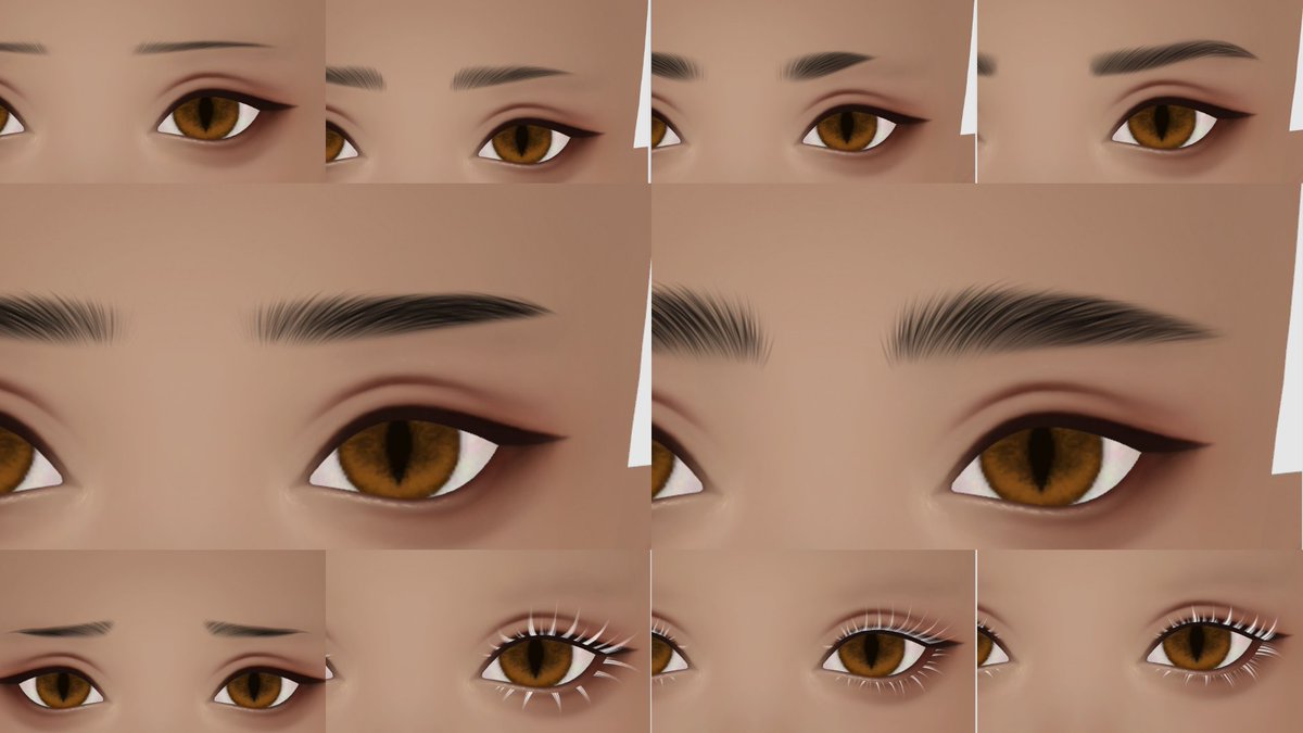 More brows &amp; lashes ressource, can use to every face you want you just need to make the textures yourself ! :) They are based on Marie UV so if it's for another face you'll have to move the brows lashes etc ^^ Grab it here !! : xivmodarchive.com/modid/139329