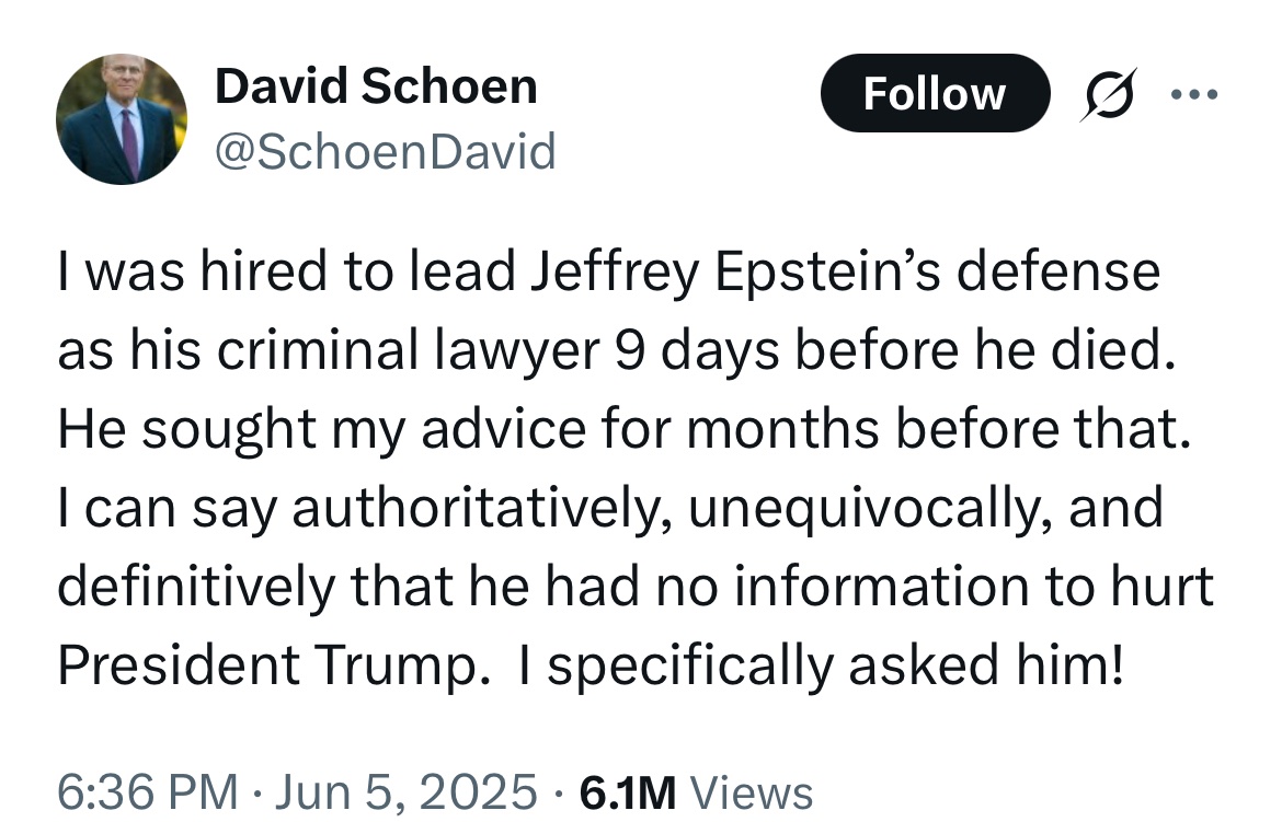 <a href="/ChuckCallesto/">Chuck Callesto</a> Elon went for the jugular! Not many men could survive what he tried to do to Trump yesterday! There is absolutely no justifying trying to destroy him. 

Know your enemies. For the record 👇 but Elon knew that but he had no problem lying to 220 million followers. Shame on him!