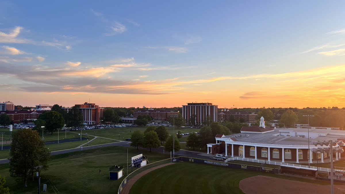 Beautiful Murray, Kentucky. #GoRacers