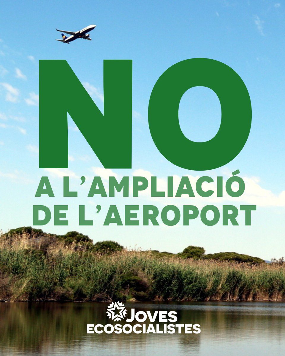 Les infraestructures de les que parla: ampliar l’aeroport. El PSC PSCitzant.

Consellera, deixi de prendre el pèl a la ciutadania. Menys tuits i més polítiques climàtiques.