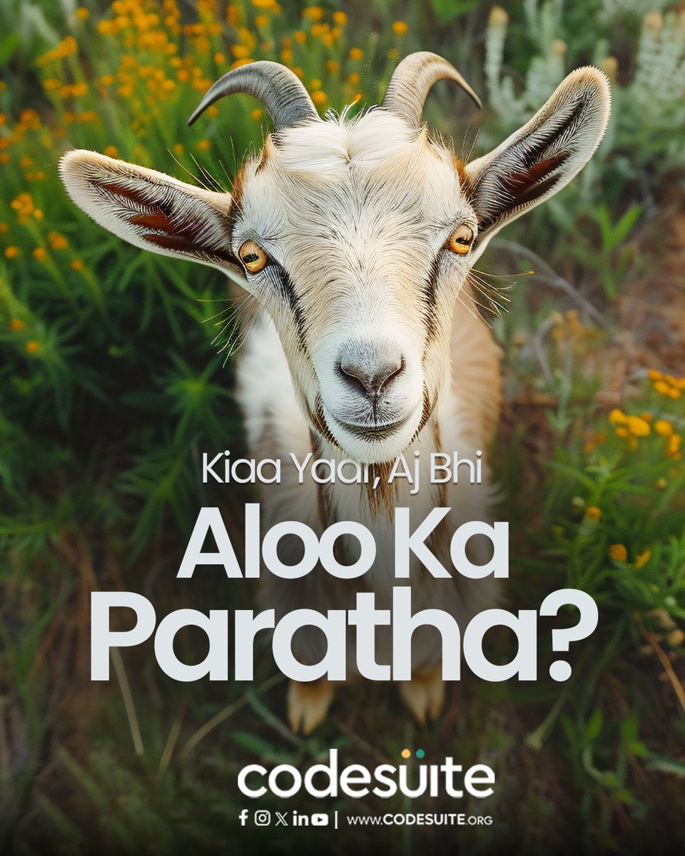 code_suite's tweet image. Guess who is who? 🤔
And don't forget your shaapars (dost/yaar) are essential - your hissa (share) of the fun (and maybe some treats 😉) awaits! See you all there!
Eid-ul-Adha Mubarak from Codesuite!
#Codesuite #EidFun #TeamFun #ShaaparSquad #HissaTime #OfficeHumor #EidMuabrak