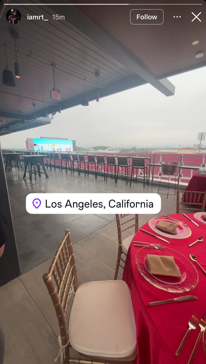 Roderick Tezeno checking in at his USC official visit ✌️