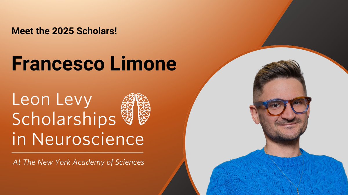 NYAS (@nyasciences) on Twitter photo We are pleased to congratulate <a href="/ScienceLemon92/">Francesco Limone</a> of @NYUGrossman on joining the 2025 cohort of #LeonLevyScholars in partnership with the Leon Levy Foundation! 👏
Learn more about Francesco & meet each of the Scholars in our latest press release: bit.nyas.org/3Yoa6Pf We are pleased to congratulate <a href="/ScienceLemon92/">Francesco Limone</a> of @NYUGrossman on joining the 2025 cohort of #LeonLevyScholars in partnership with the Leon Levy Foundation! 👏
Learn more about Francesco & meet each of the Scholars in our latest press release: bit.nyas.org/3Yoa6Pf
